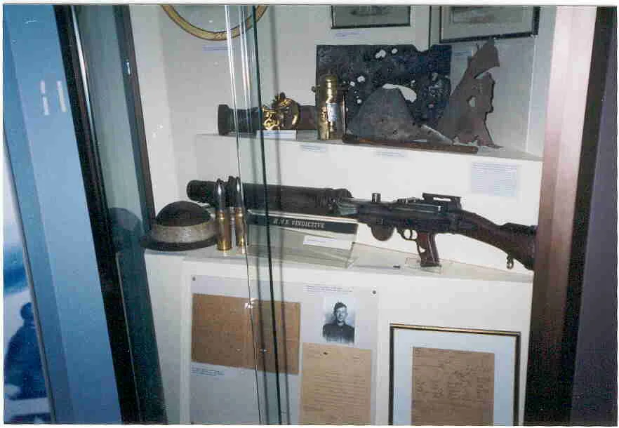 Finch's Lewis Gun - RM Museum, Southsea.