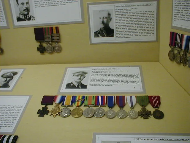 Captain C.G. Vickers Medals (Nottingham Castle Museum)