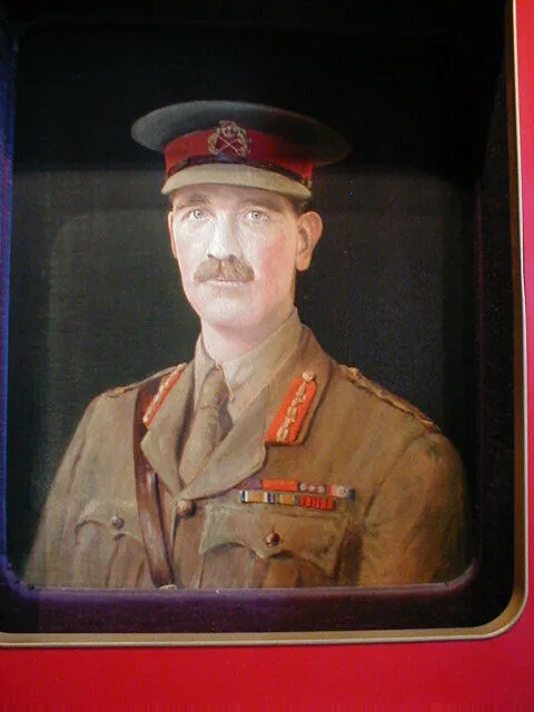 Major F.W.Lumsden Portrait in Royal Marine Museum.